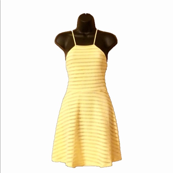 Charlotte Russe Dresses & Skirts - Charlotte Russe Cute Yellow Summer Dress, XS